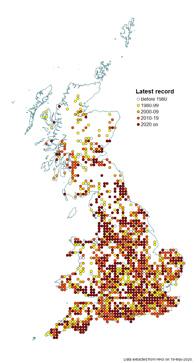 Distribution map for Cheilosia variabilis