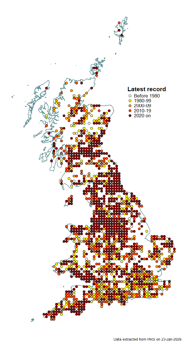 Distribution map for Epistrophe grossulariae