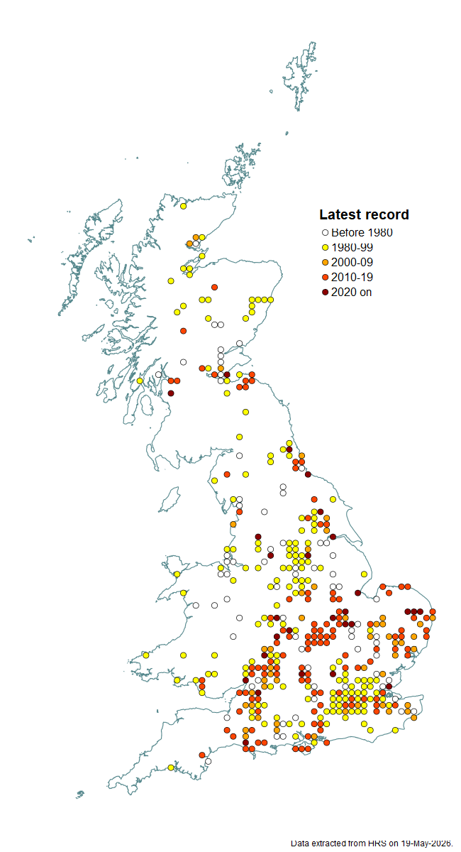 Distribution map for Melangyna labiatarum
