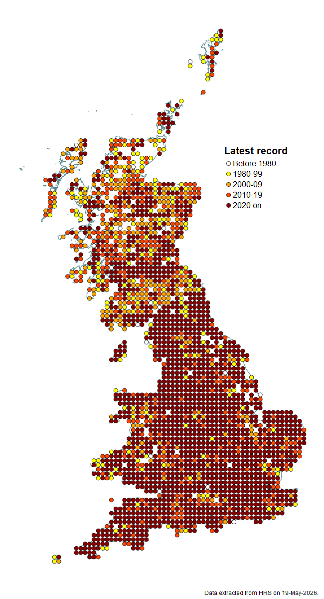 Distribution map for Platycheirus albimanus