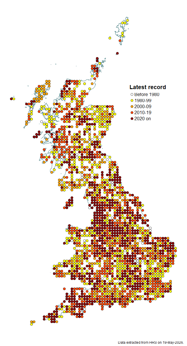 Distribution map for Platycheirus clypeatus