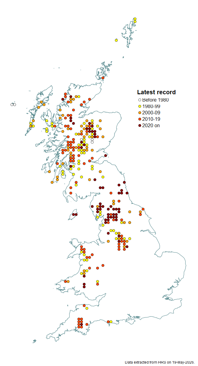 Distribution map for Platycheirus ramsarensis
