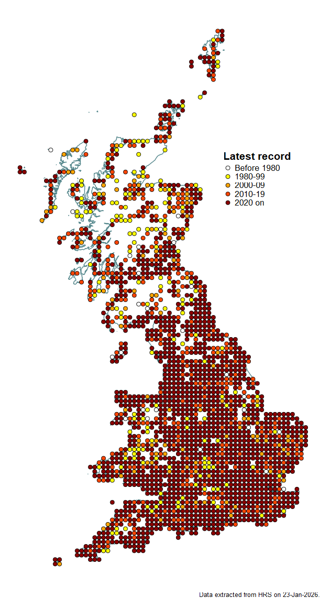 Distribution map for Eupeodes corollae