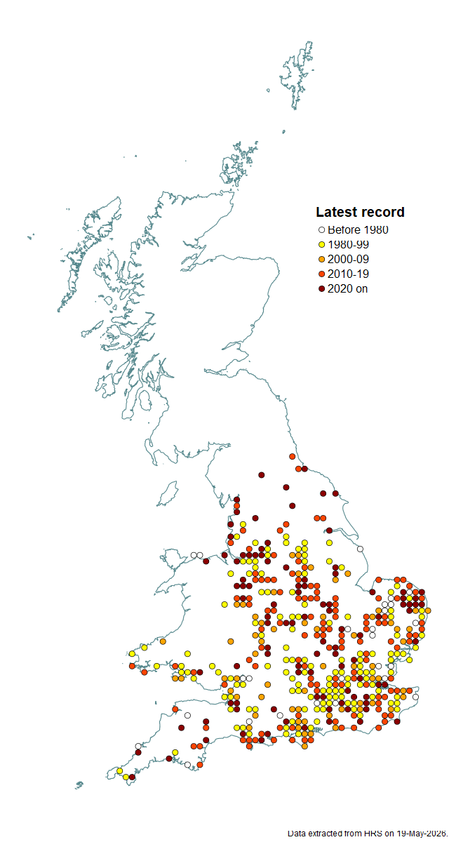 Distribution map for Parhelophilus frutetorum